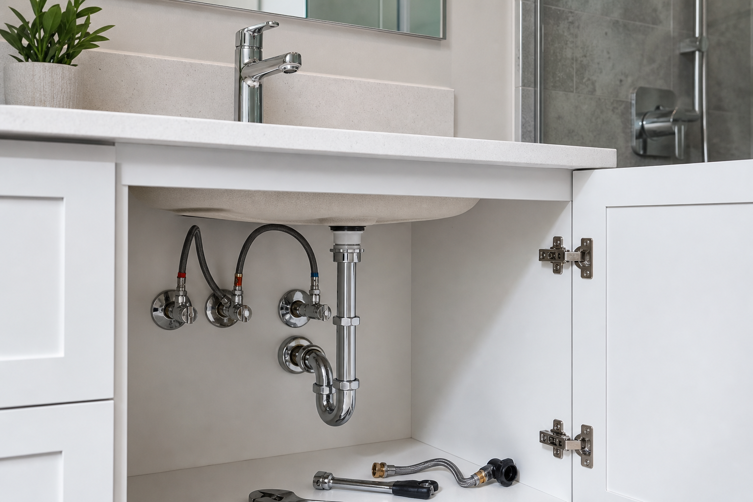Plumbing work