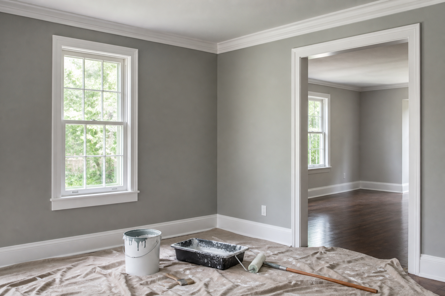Trim and paint finishing