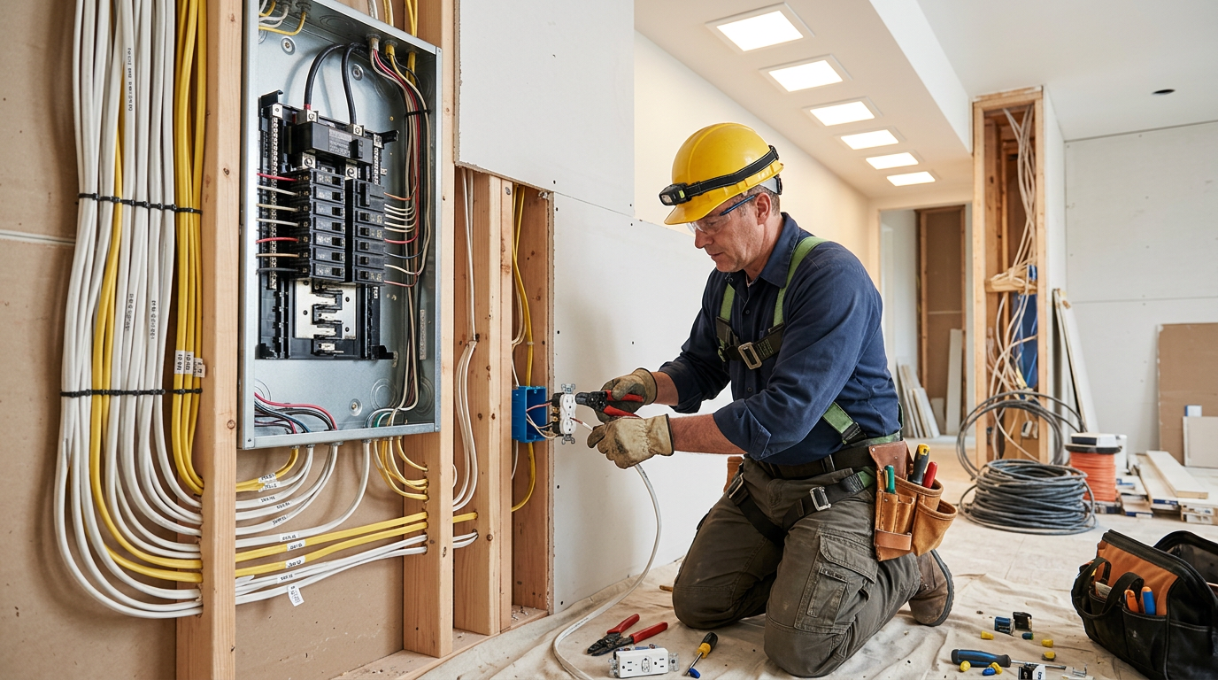 Electrical service by GTA Custom Closets